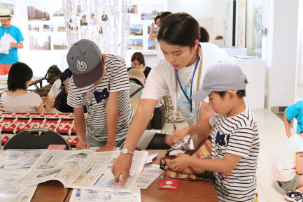 写真：会場内